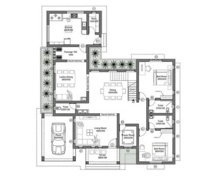 36 X 70_Floor_Plan_Naksha
